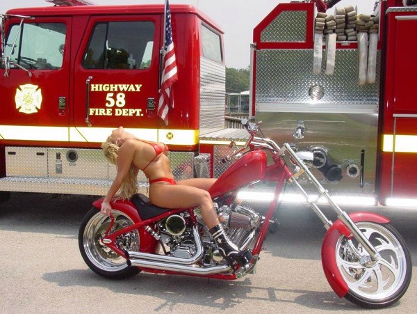 holky a moto