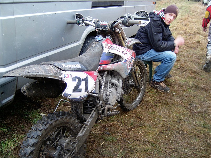 Silvestrovský motokros přelouč 31.12.2009
