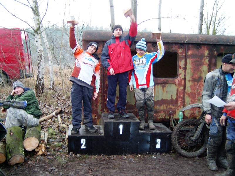 Silvestrovský motokros přelouč 31.12.2009